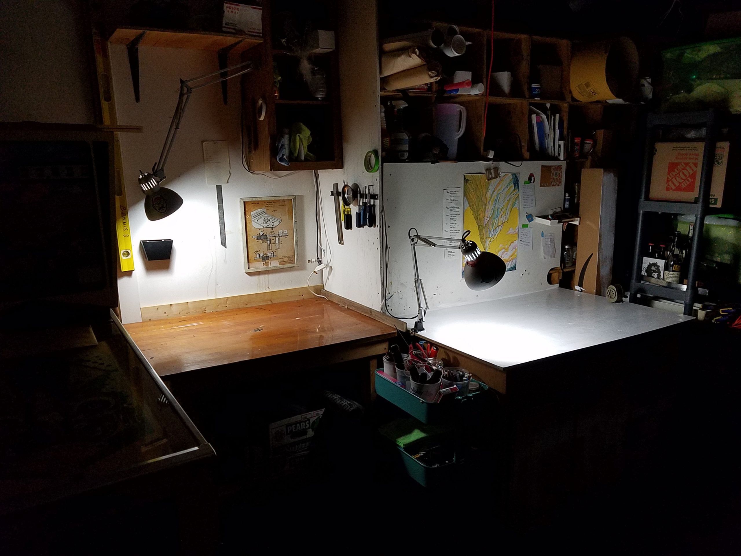 Getting tidy and organized