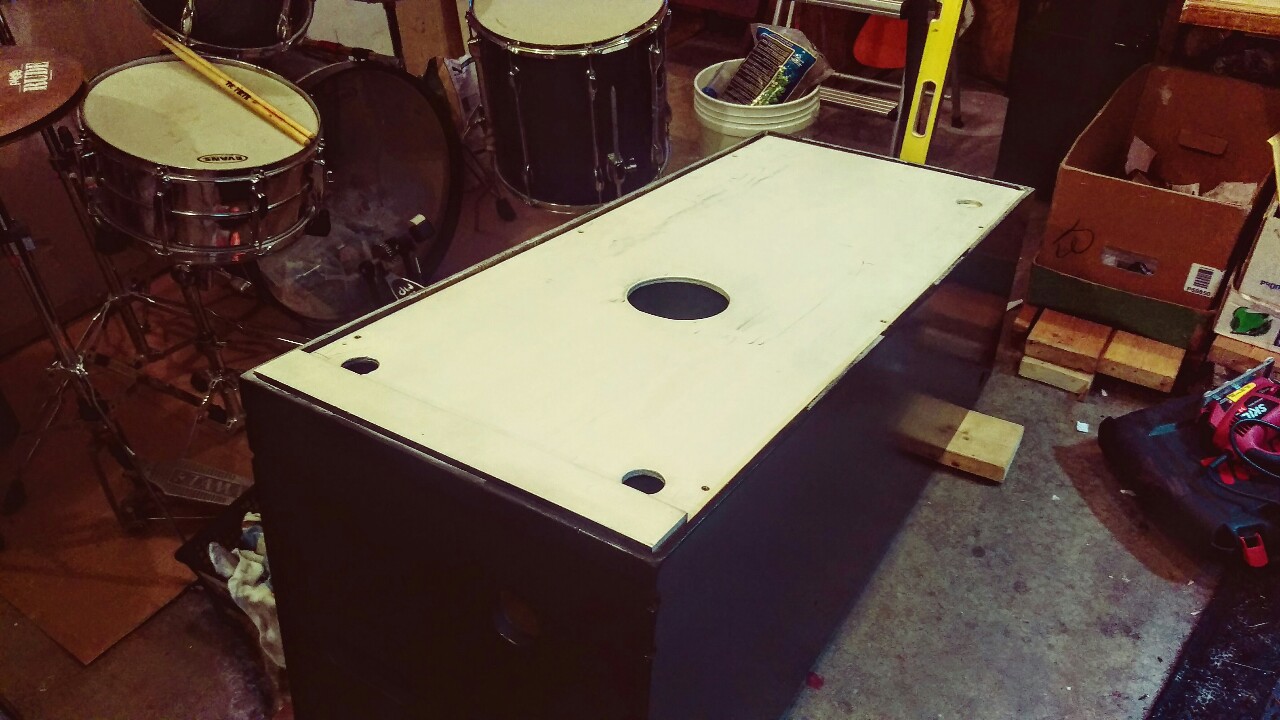 Fixing the cabinet floor