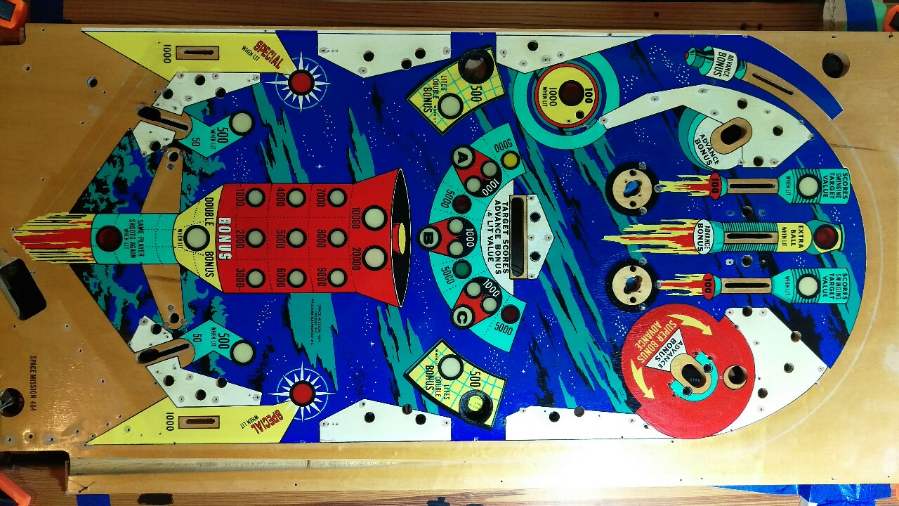Finished painting Space Mission