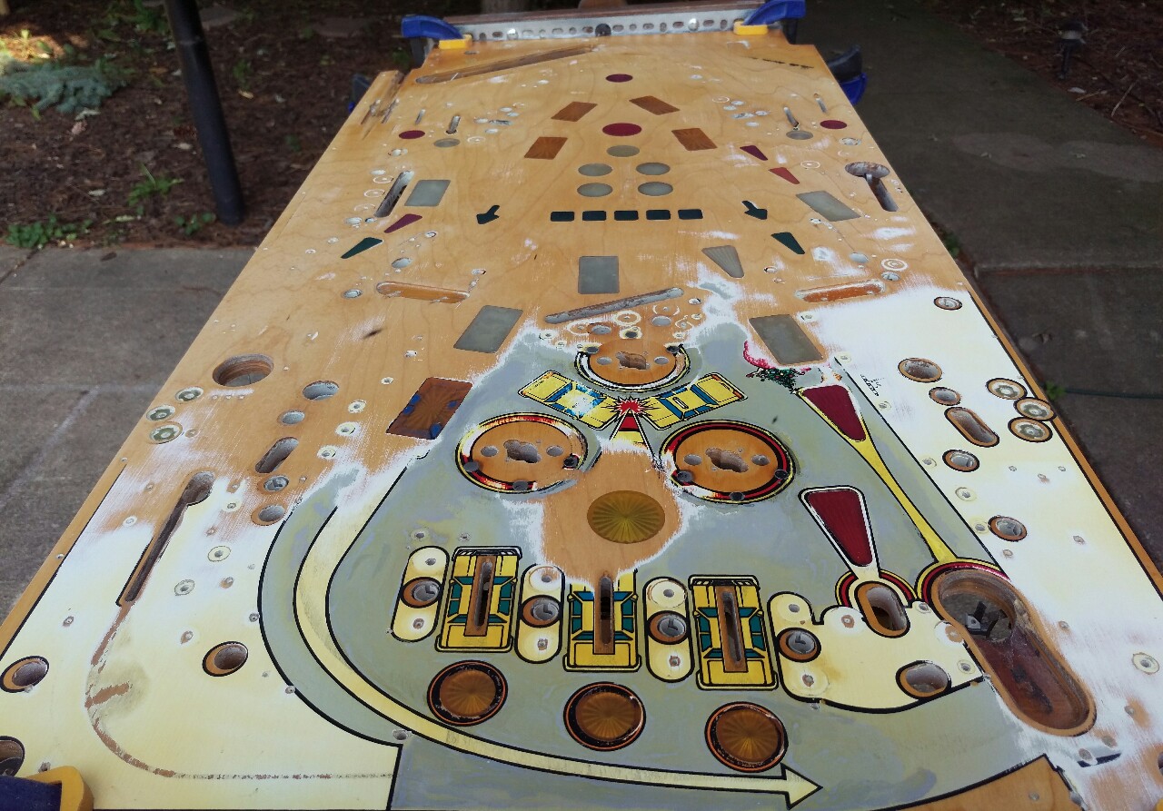 Goodbye Taxi playfield art