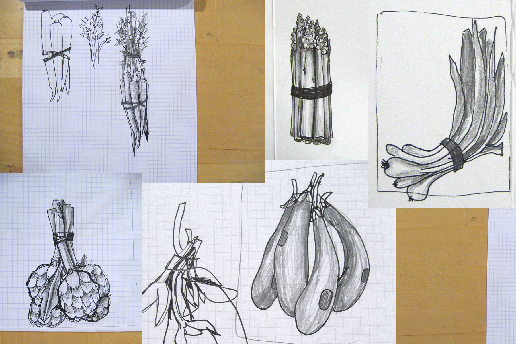 Grocer sketches