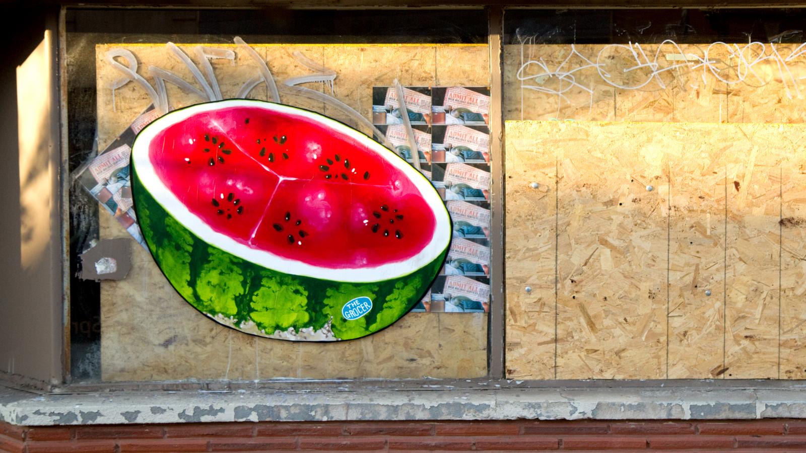 Cut Watermelon