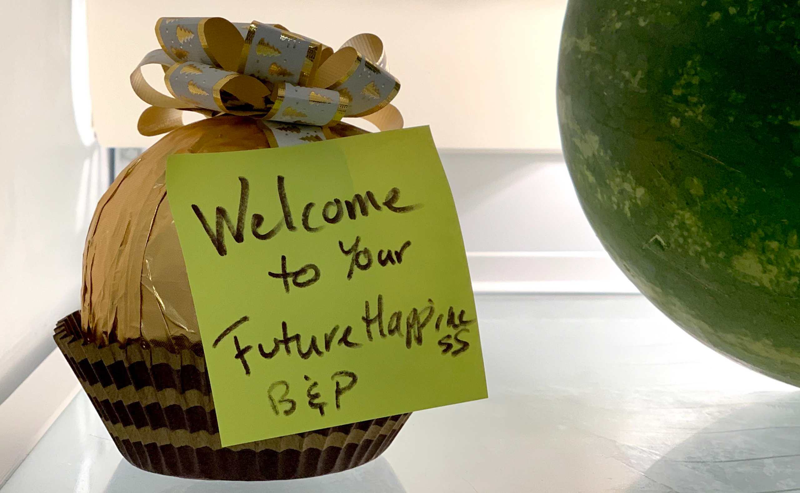 Welcome To Your Future Happiness